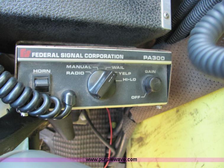 image for item 6686 1988 GMC Brigadier fire truck