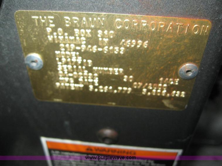 image for item 6858 2000 Chevrolet Express G3500 transit bus