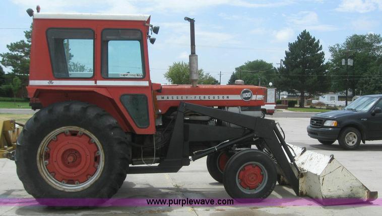 image for item 6865 1965 Massey-Ferguson 1100 tractor with loader