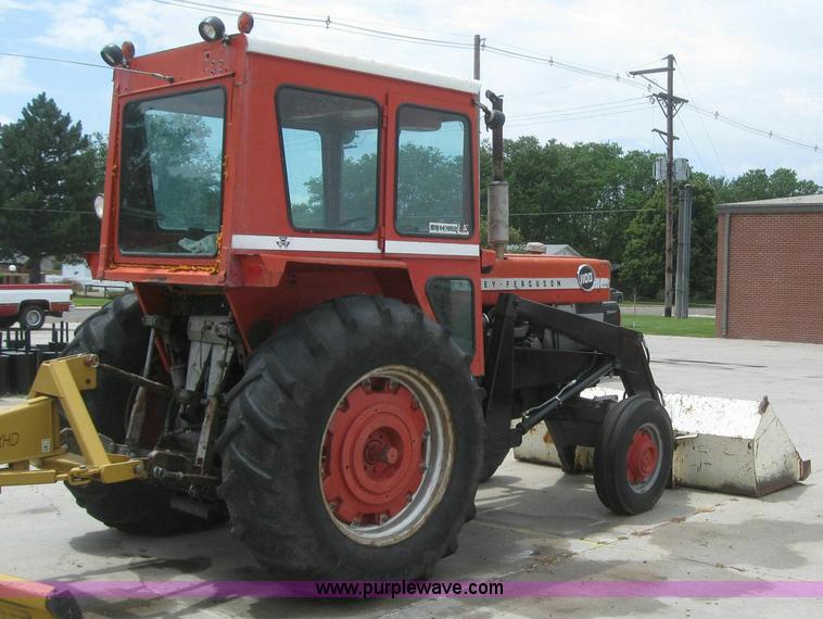 image for item 6865 1965 Massey-Ferguson 1100 tractor with loader