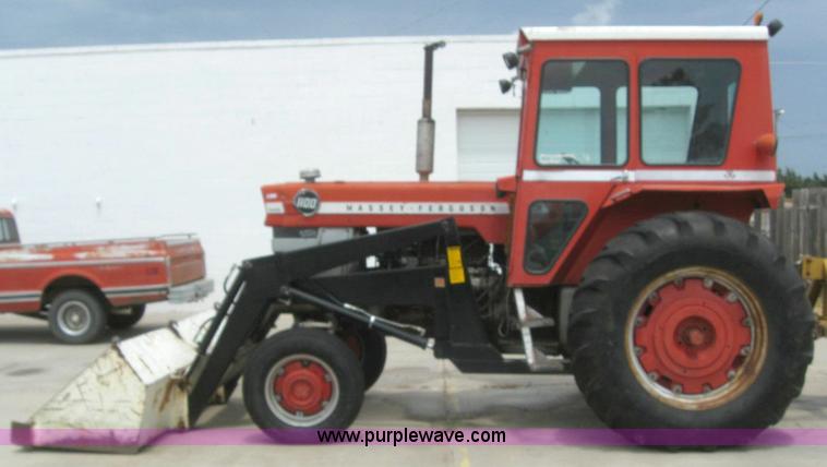 image for item 6865 1965 Massey-Ferguson 1100 tractor with loader