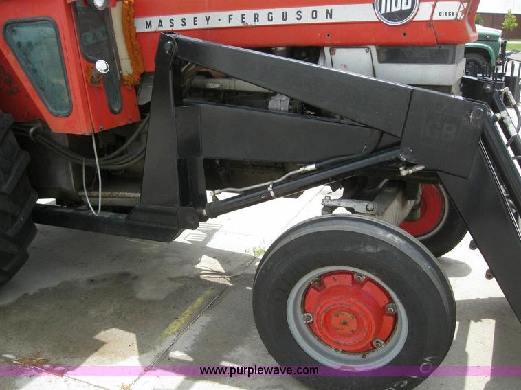 image for item 6865 1965 Massey-Ferguson 1100 tractor with loader