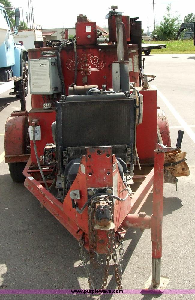 image for item 7113 1997 Craft Co SS125 crack seal machine