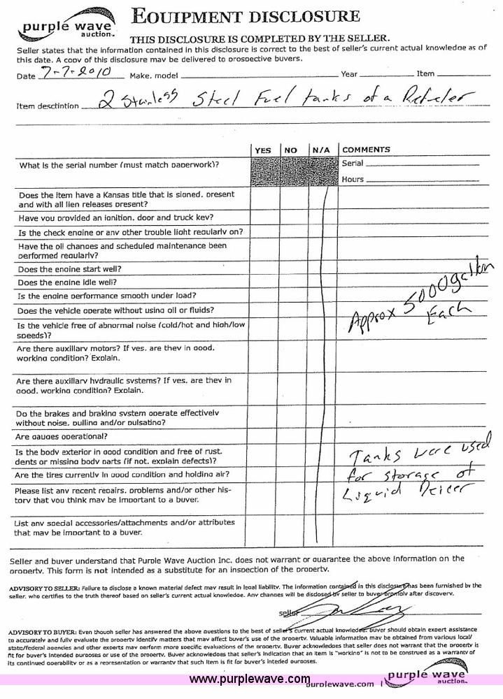 image for item 6579 5000-gallon stainless steel fuel tank
