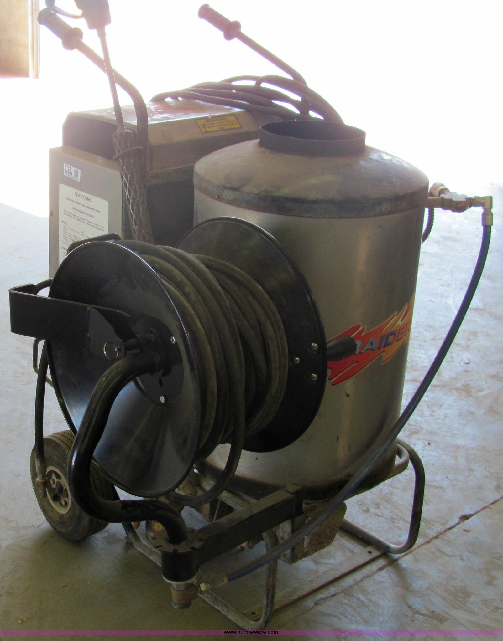 Whitco Raider 420 oil fired pressure washer in Wichita, KS Item 6727