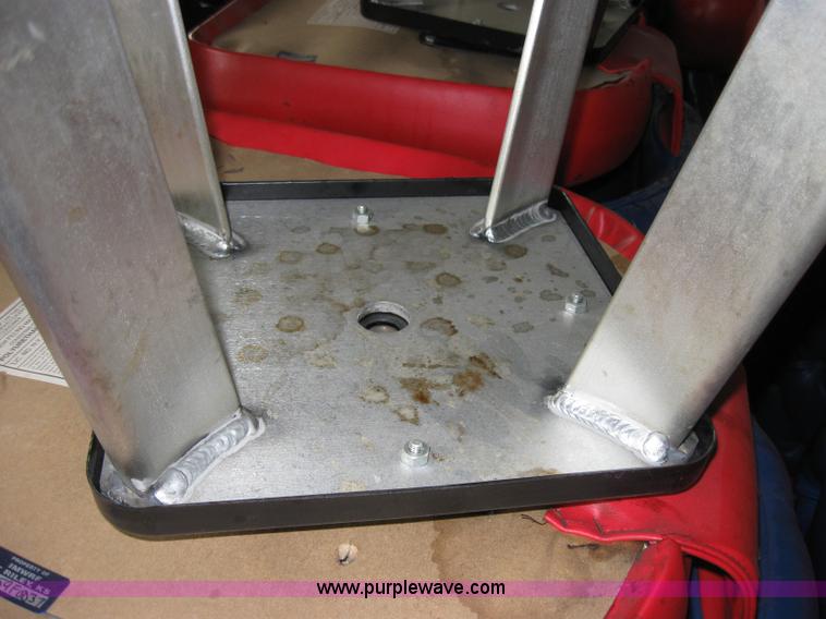 image for item 2092 (40) upholstered bar stools with backs