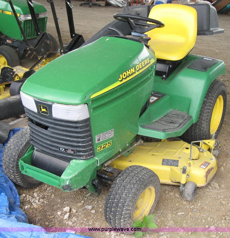 image for item 2127 John Deere 325 lawn mower