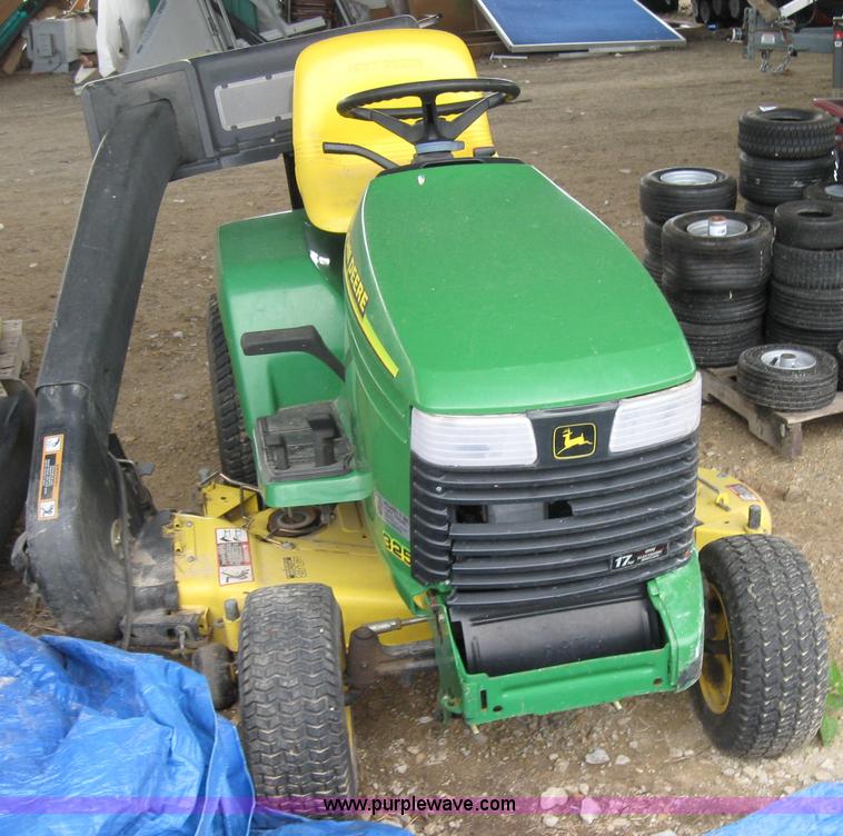 image for item 2127 John Deere 325 lawn mower