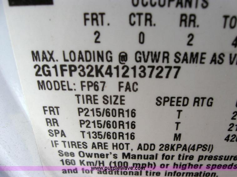 image for item 2151 2001 Chevrolet Camaro