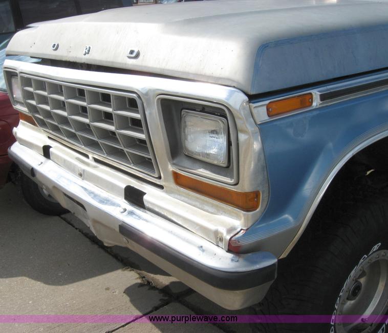 image for item 2224 1979 Ford Bronco Ranger XLT