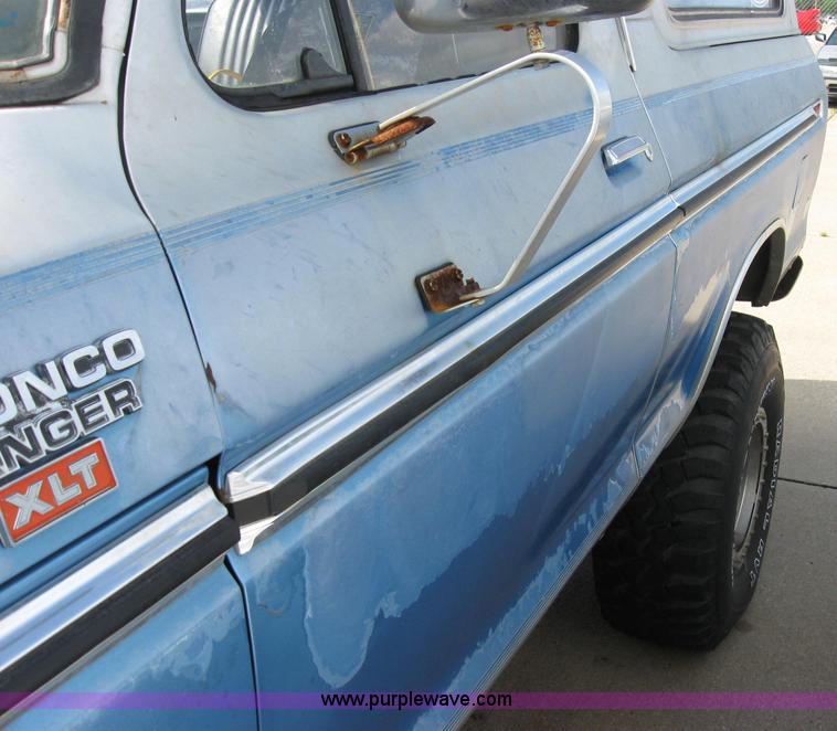 image for item 2224 1979 Ford Bronco Ranger XLT