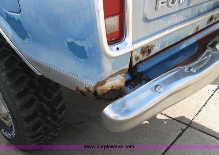 image for item 2224 1979 Ford Bronco Ranger XLT