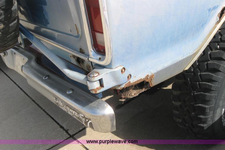 image for item 2224 1979 Ford Bronco Ranger XLT