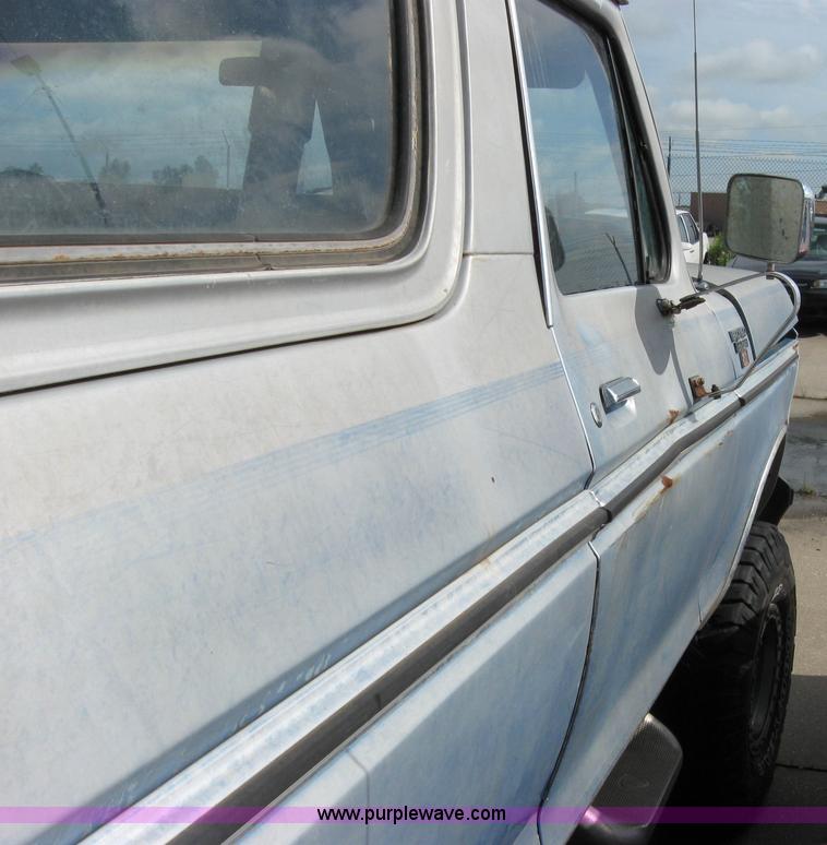 image for item 2224 1979 Ford Bronco Ranger XLT