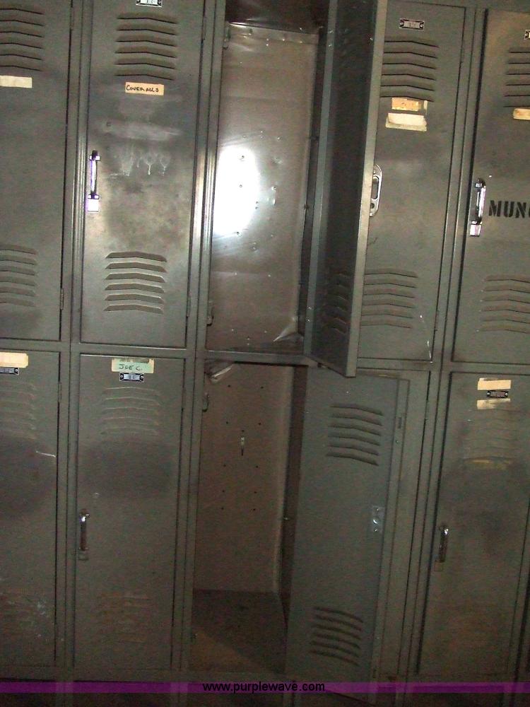 (2) sets of 10 storage lockers in Ft. Riley, KS Item 7018 sold