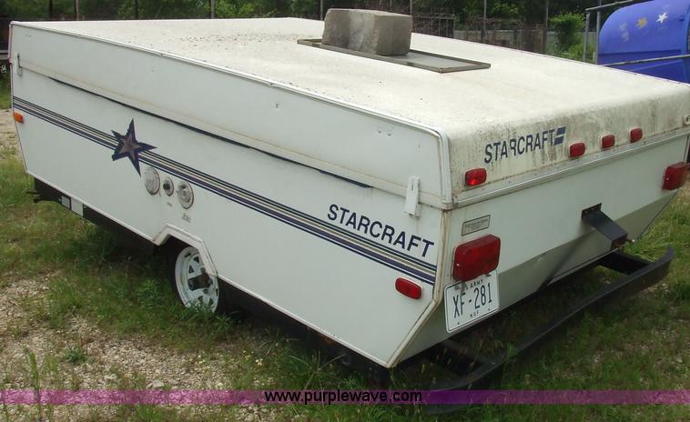 image for item 7029 Starcraft Starflyer pop up pull behind camper