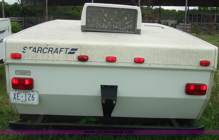 image for item 7034 Starcraft Starflyer pop up pull behind camper