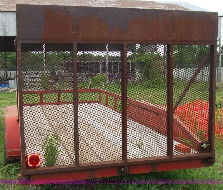 image for item 7037 1991 Texas Bragg 19'9" trailer