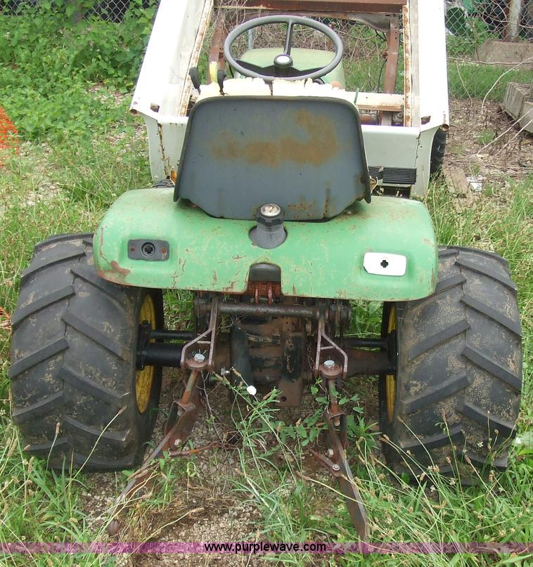 image for item 7040 John Deere 400 riding mower