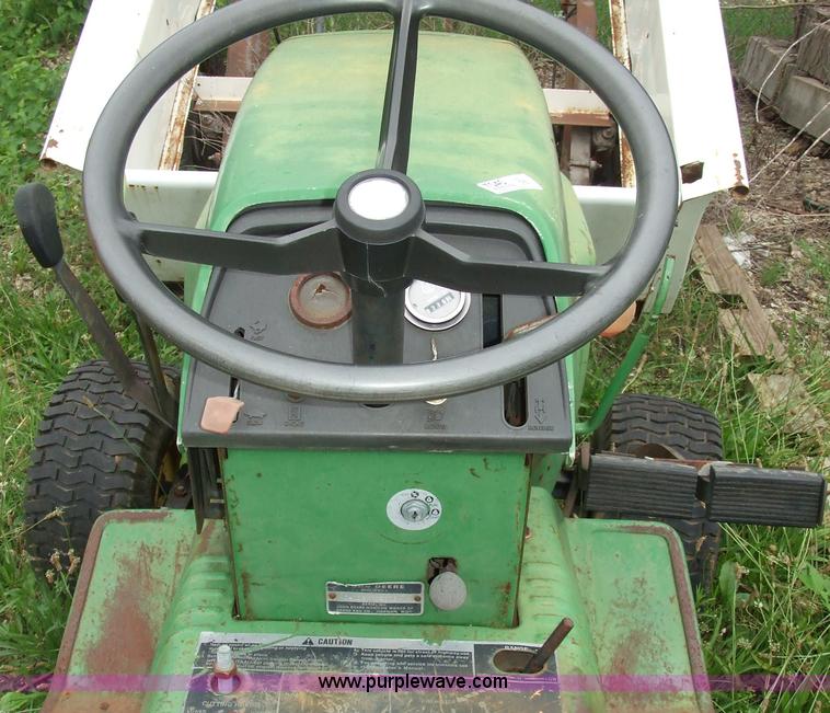 image for item 7040 John Deere 400 riding mower