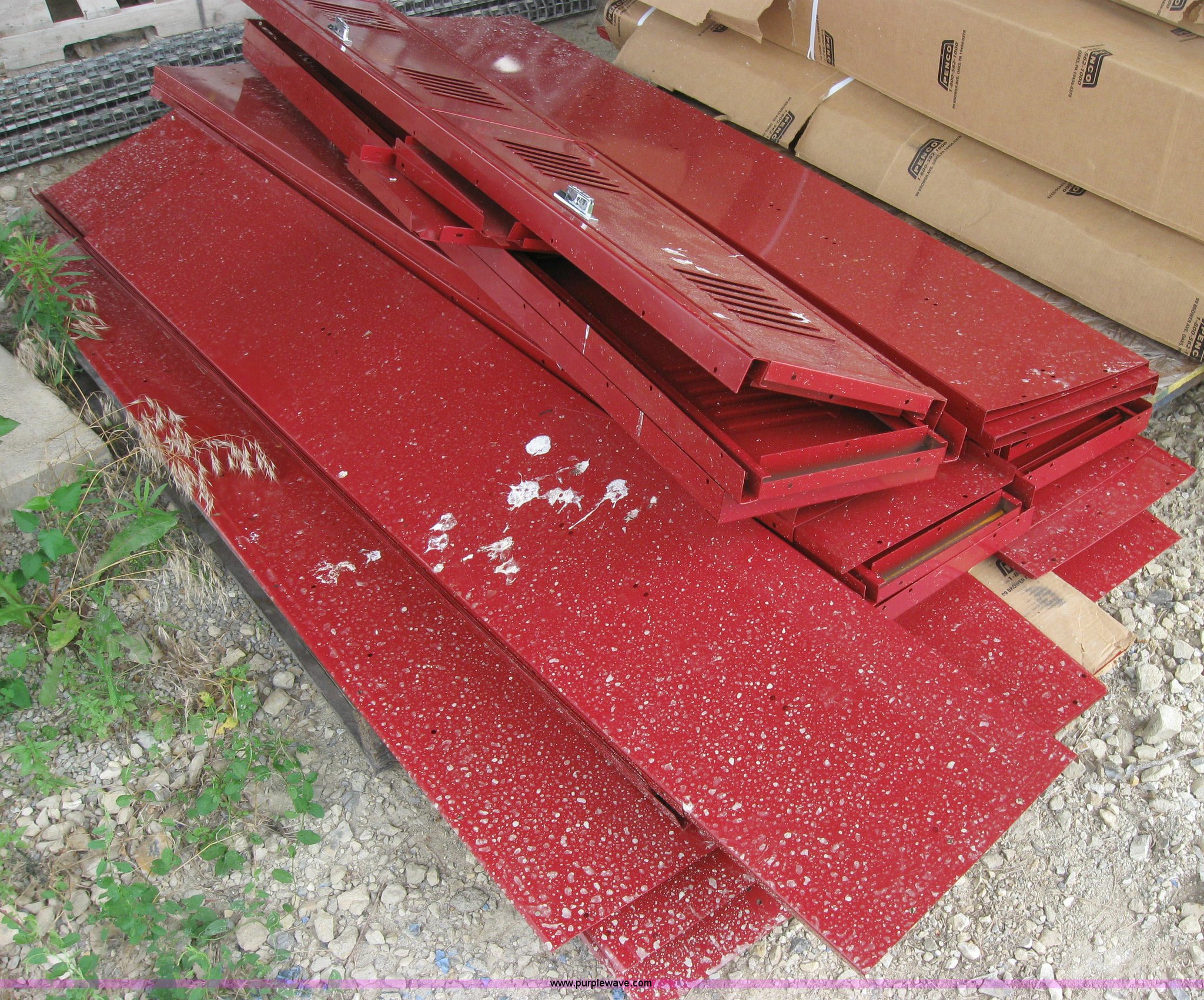 (9) Penco double lockers in Ft. Riley, KS Item 2133 sold Purple Wave