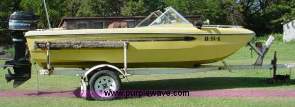 image for item 1001 1976 Cougar 15' boat