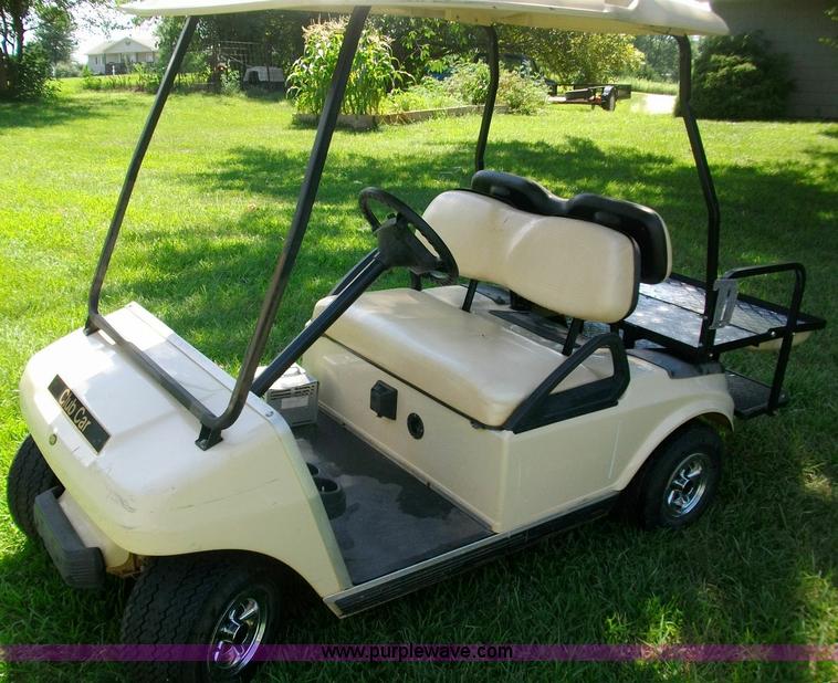 image for item 1003 2002 Club Car electric golf cart