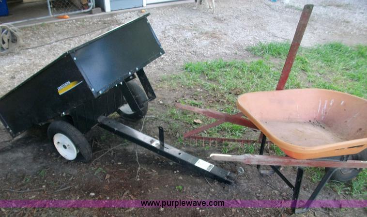 image for item 1013 Craftsman tilt garden cart