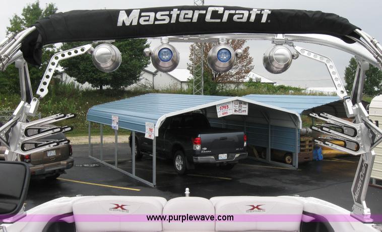 image for item 2090 2007 Mastercraft X-80 STS competition 28' ski boat with trailer