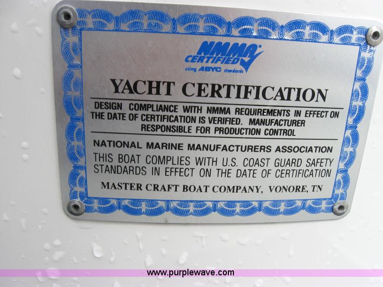 image for item 2090 2007 Mastercraft X-80 STS competition 28' ski boat with trailer