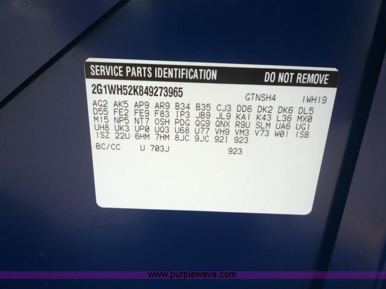 image for item 2151 2004 Chevrolet Impala LS