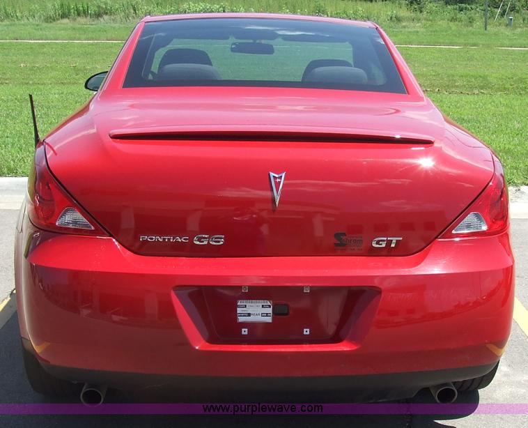 image for item 2152 2007 Pontiac G6 GT convertible