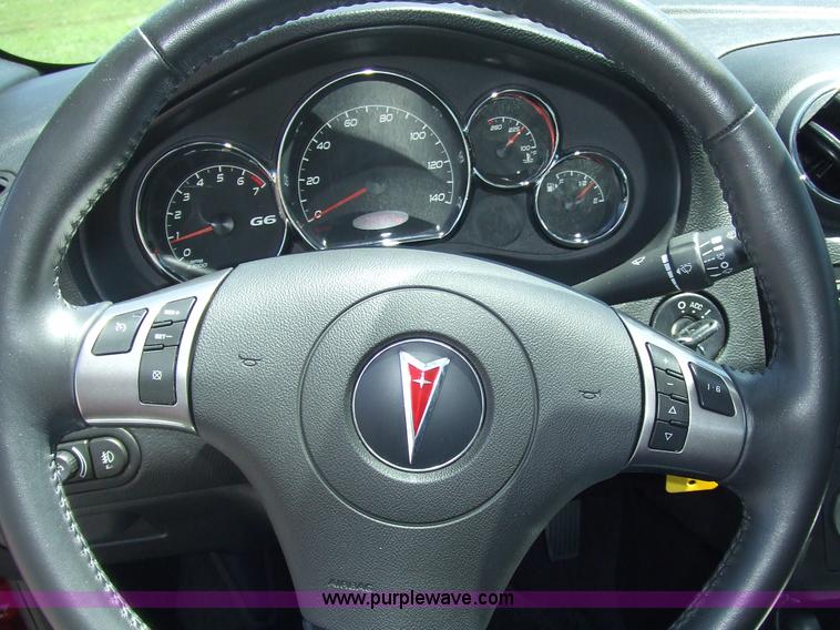 image for item 2152 2007 Pontiac G6 GT convertible