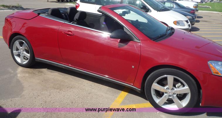 image for item 2152 2007 Pontiac G6 GT convertible