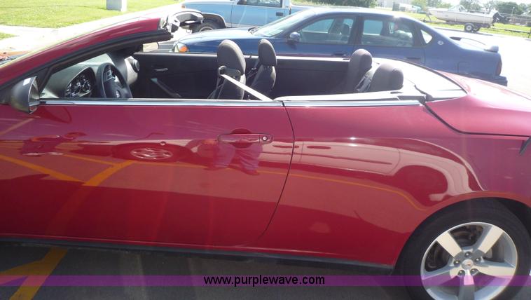 image for item 2152 2007 Pontiac G6 GT convertible