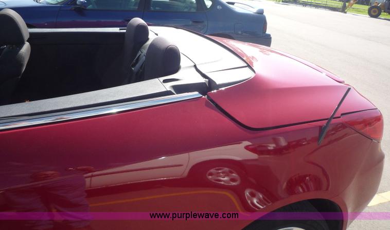 image for item 2152 2007 Pontiac G6 GT convertible