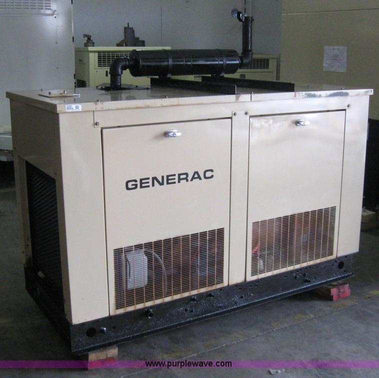 image for item 2281 Generac 90A04371-5 generator with transfer switch