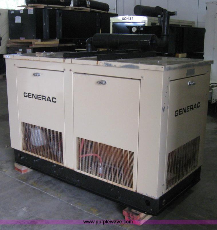 image for item 2281 Generac 90A04371-5 generator with transfer switch