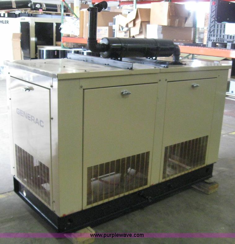 image for item 2281 Generac 90A04371-5 generator with transfer switch