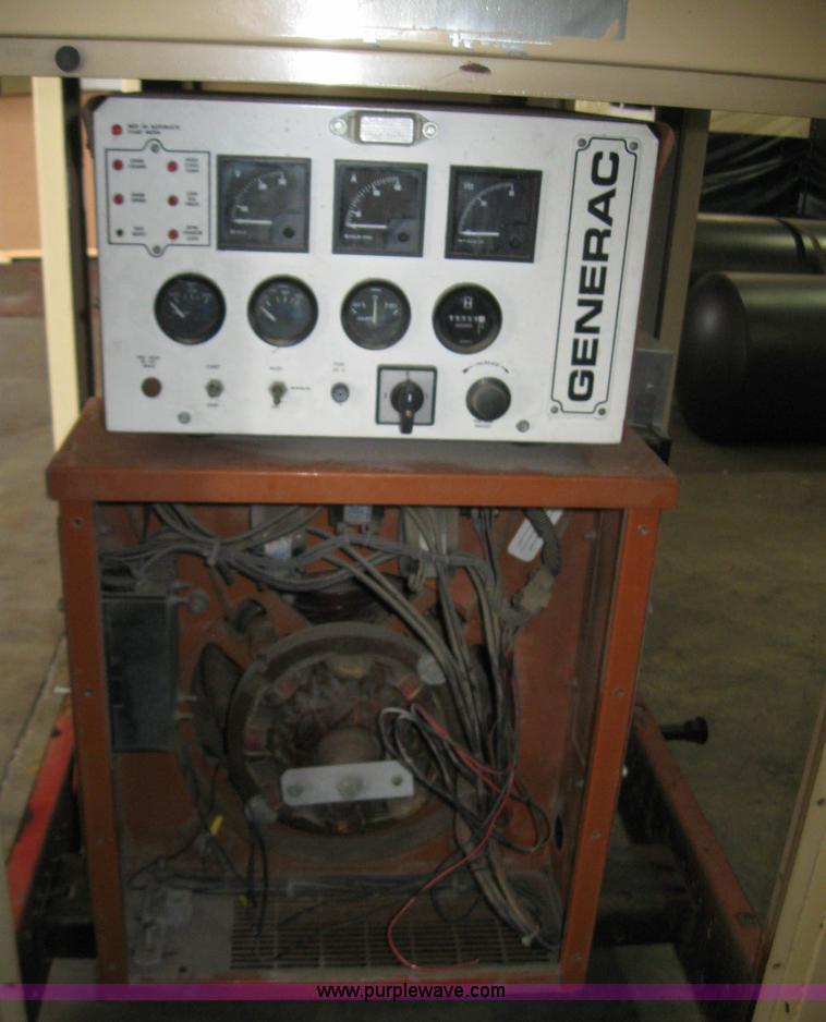 image for item 2281 Generac 90A04371-5 generator with transfer switch