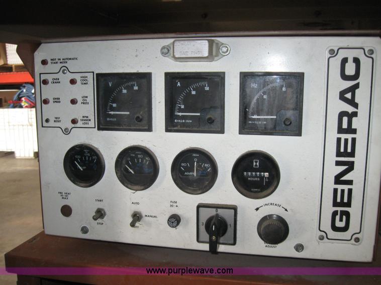 image for item 2281 Generac 90A04371-5 generator with transfer switch