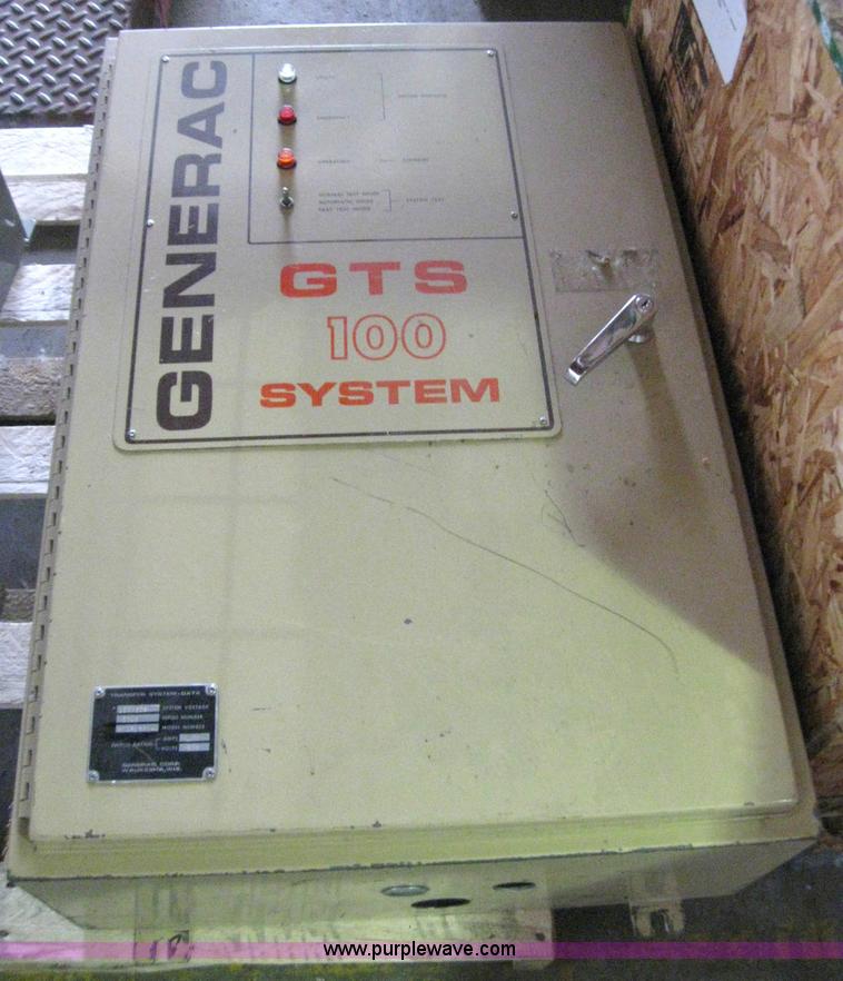 image for item 2281 Generac 90A04371-5 generator with transfer switch