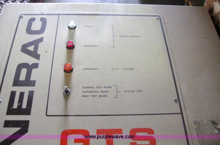 image for item 2281 Generac 90A04371-5 generator with transfer switch