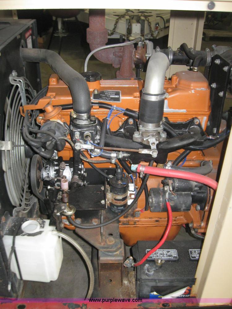 image for item 2281 Generac 90A04371-5 generator with transfer switch