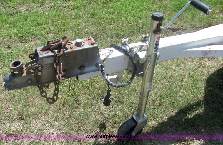 image for item 4616 1976 Glastron 25' cabin cruiser boat with trailer