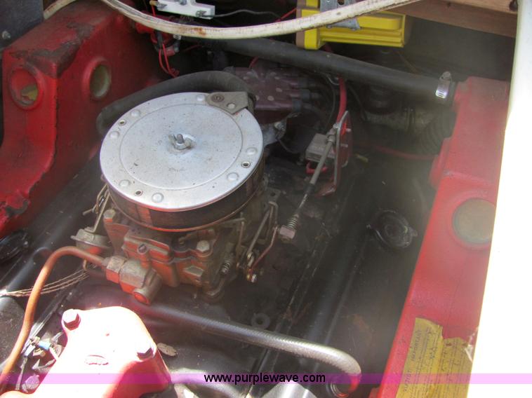 image for item 4616 1976 Glastron 25' cabin cruiser boat with trailer