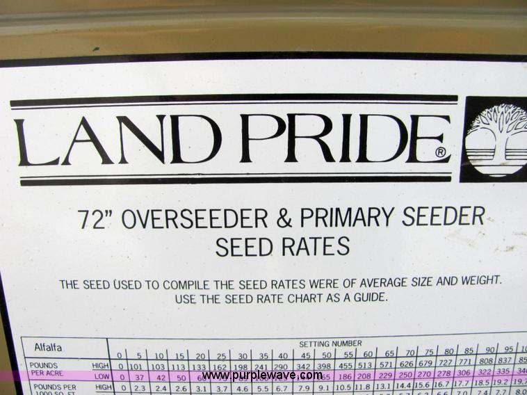 image for item 4763 Land Pride PS15-72 primary seed drill