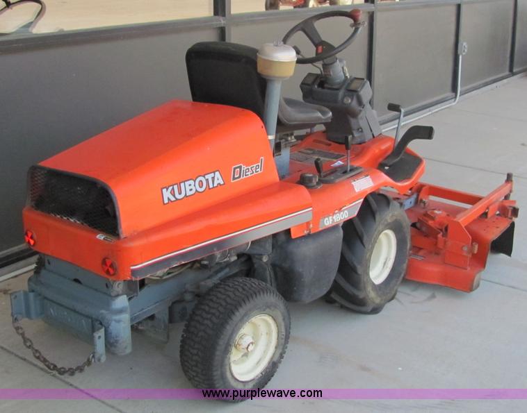 image for item 6668 Kubota 6F1800 60" riding lawn mower