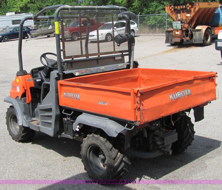 image for item 6679 2007 Kubota RTV 900 utility vehicle