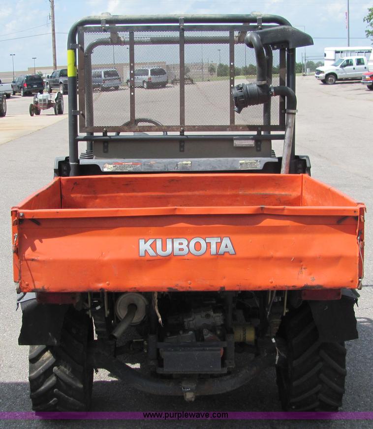 image for item 6679 2007 Kubota RTV 900 utility vehicle